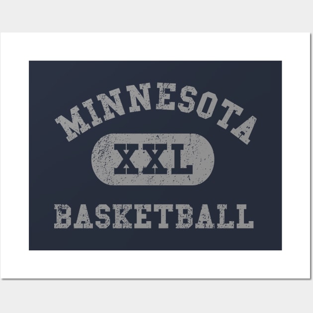 Minnesota Basketball III Wall Art by sportlocalshirts